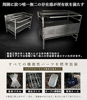 Amazon | ZUKK 焚き火台 コンパクト ソロ 折りたたみ 組み立て式